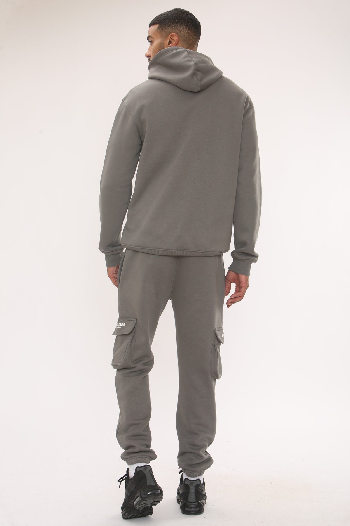 Petergate Fleece Tracksuit - Gun Metal