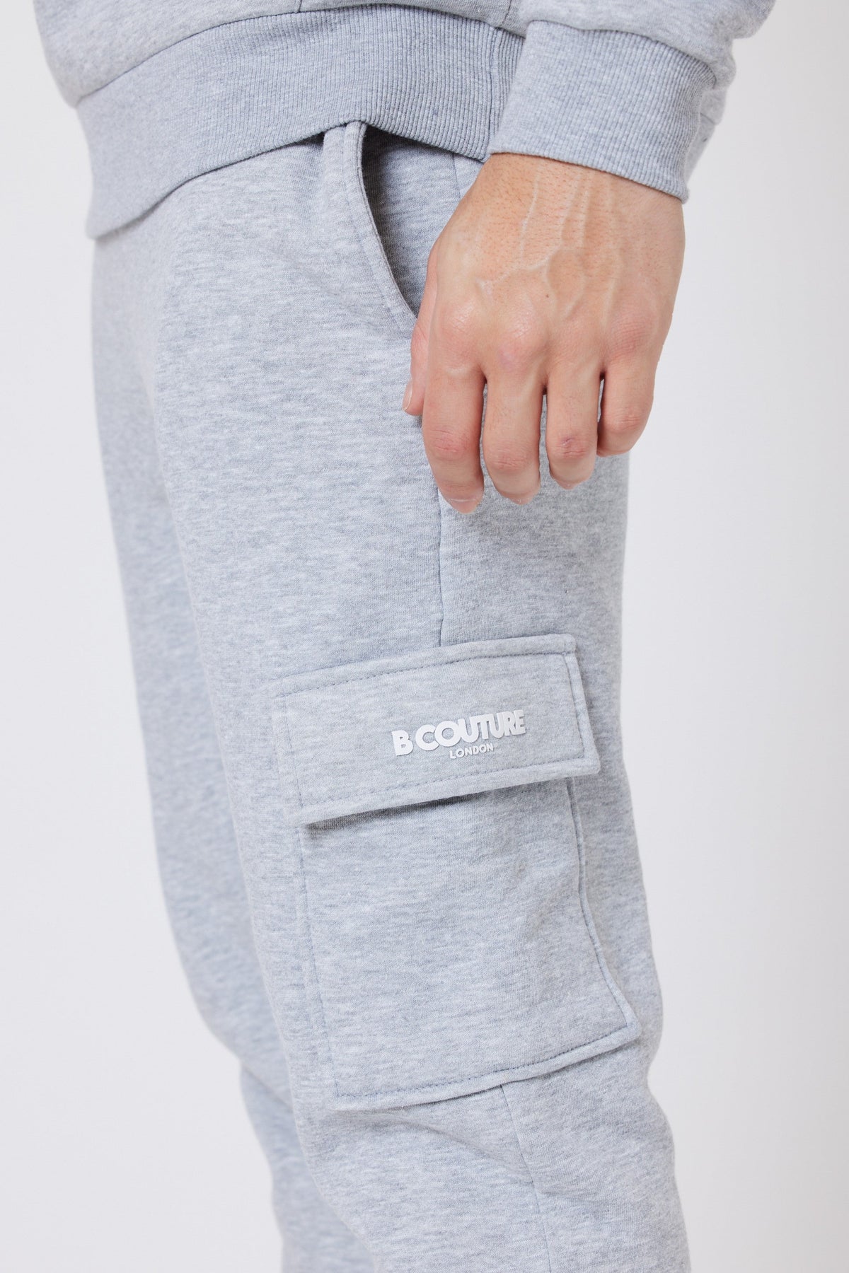 Campbell 3-Pack Cargo Fleece Joggers - Black/Navy/Grey