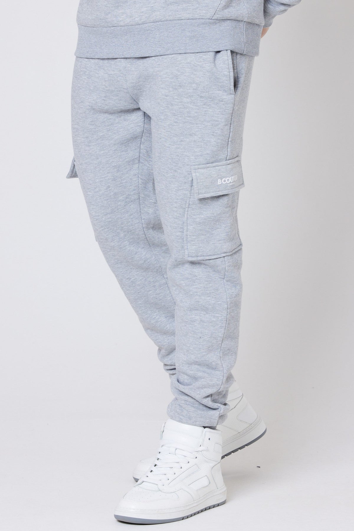 Campbell 3-Pack Cargo Fleece Joggers - Black/Navy/Grey