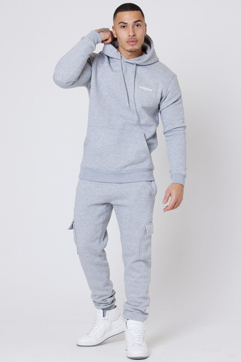 Campbell 3-Pack Cargo Fleece Joggers - Black/Navy/Grey