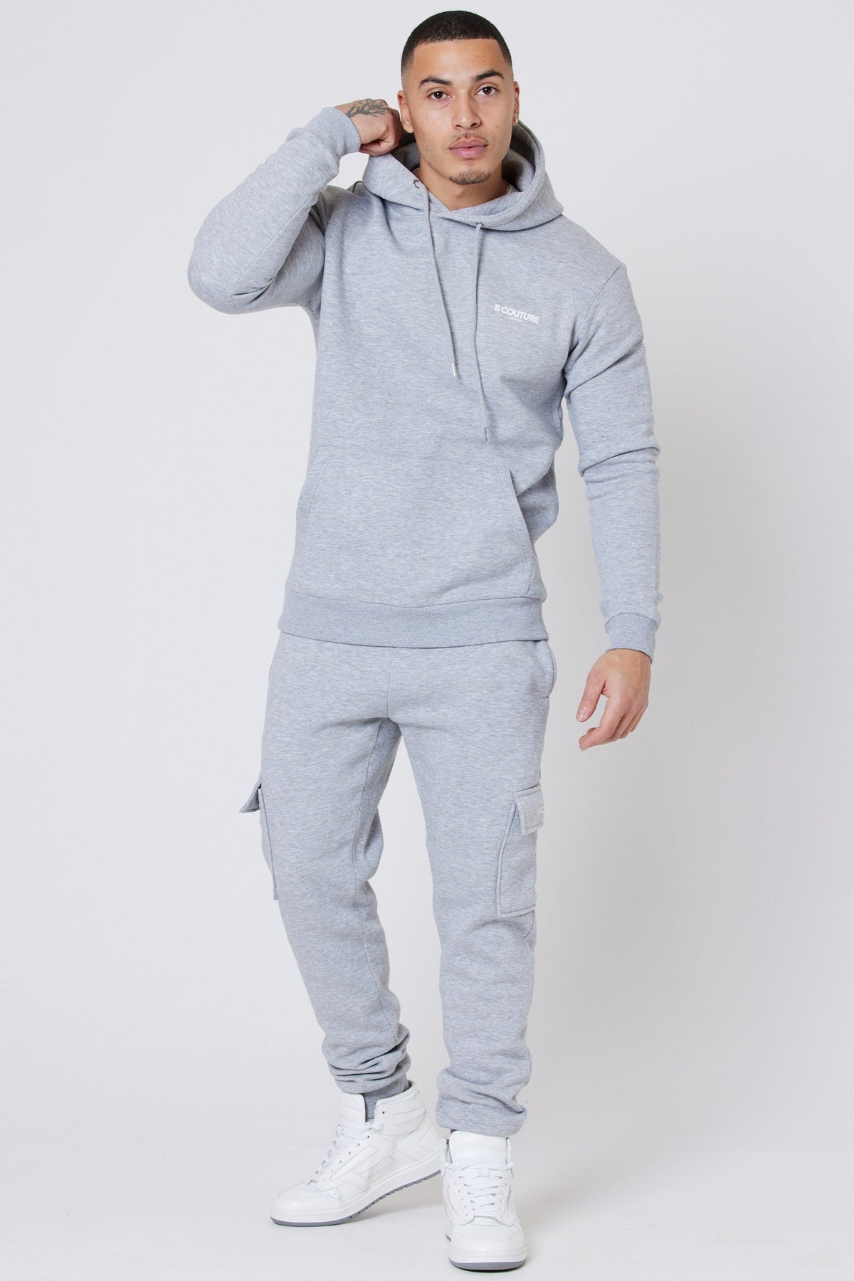 Campbell 3-Pack Cargo Fleece Joggers - Black/Navy/Grey