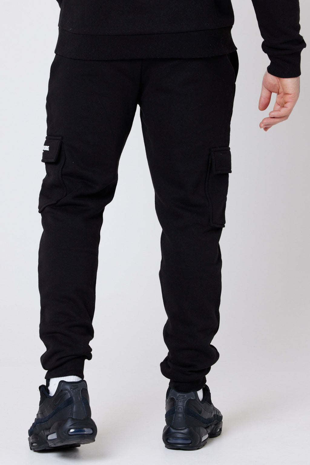 Campbell 3-Pack Cargo Fleece Joggers - Black/Navy/Grey