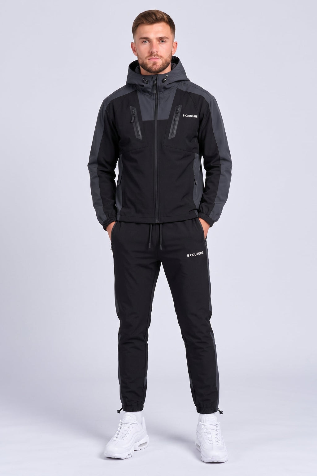 Charge ProFabric Tracksuit - Black/Charcoal