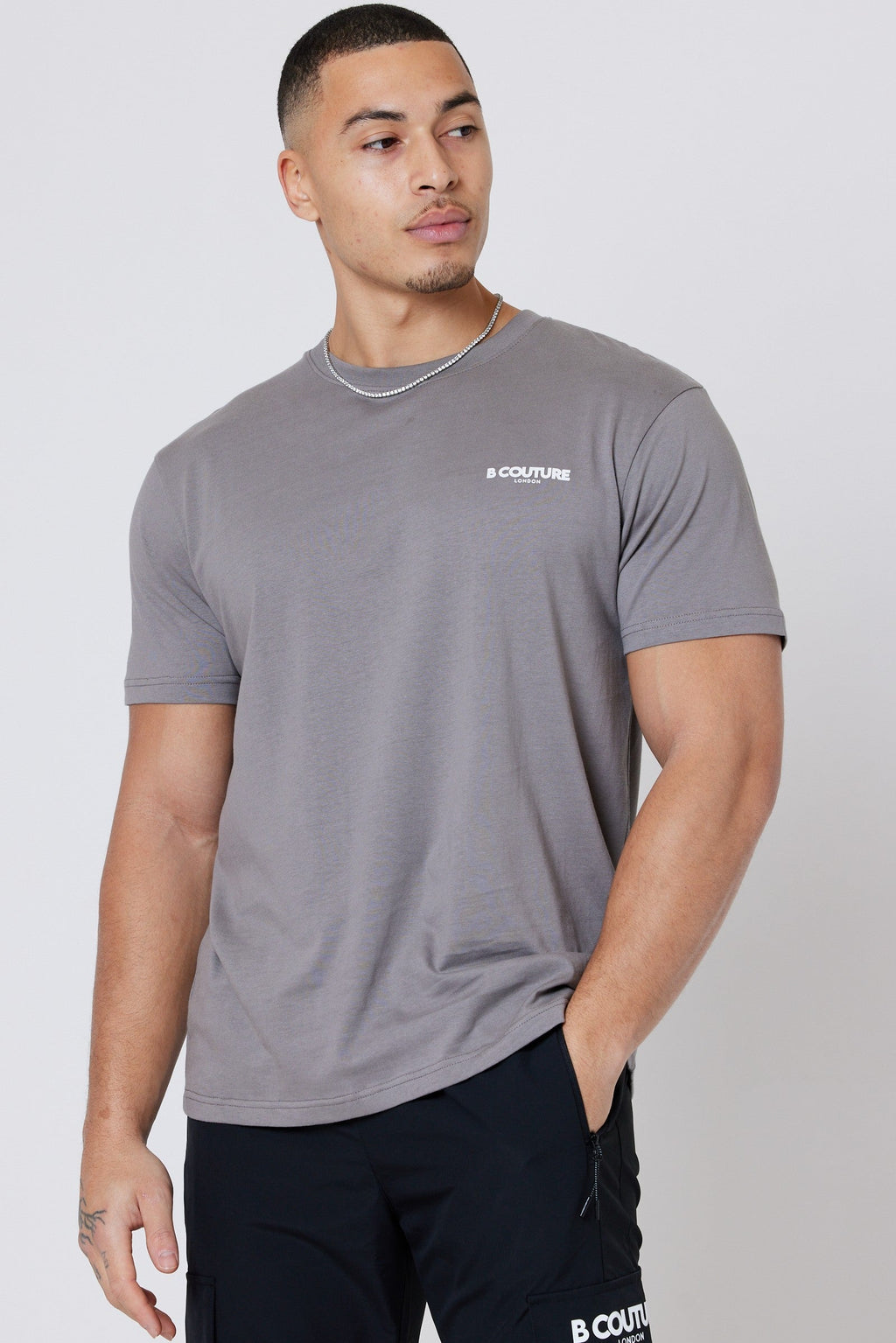 Hartfield 3-Pack Regular Cotton T-Shirt - Grey/Stone/Cream