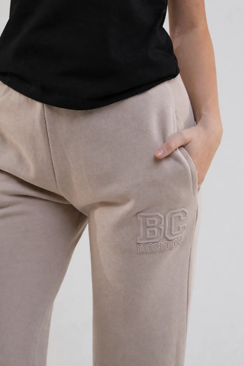 Storm Wide Leg Jogger - Stone