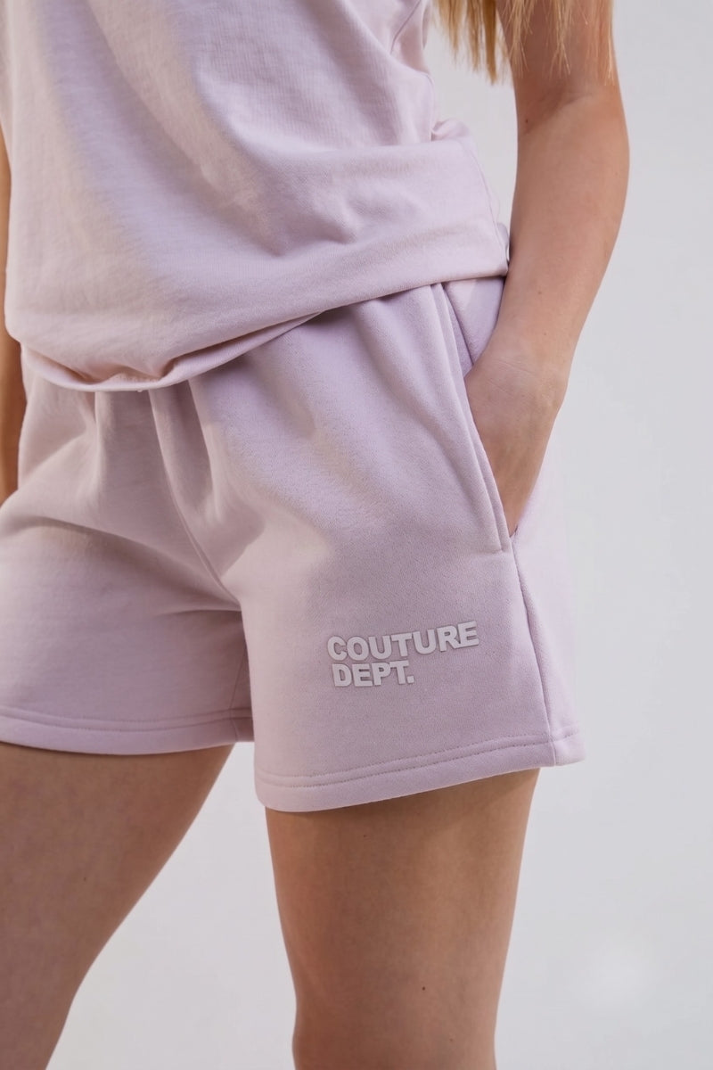 Sunset Sweat Shorts - Lilac