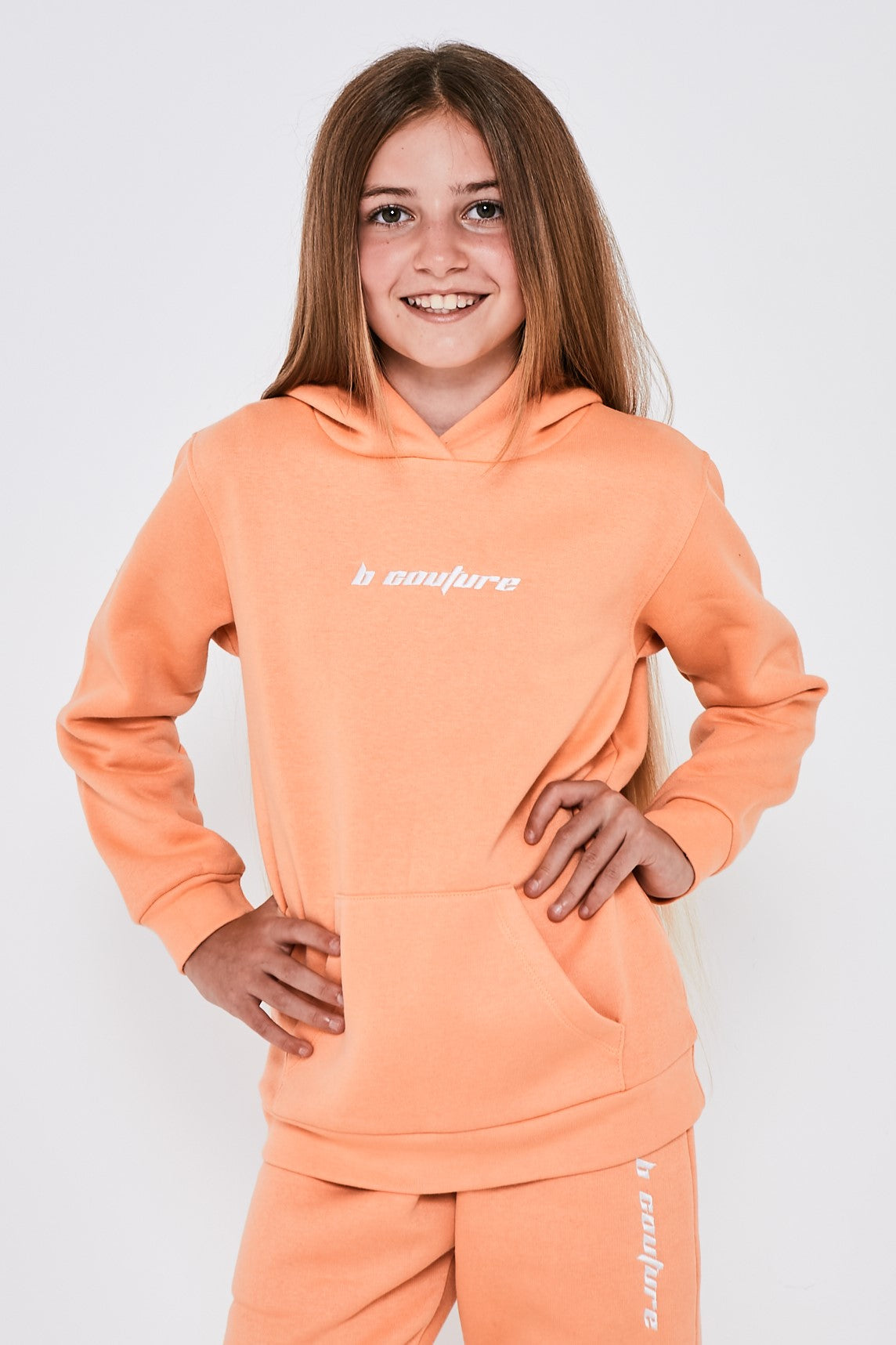 Limehouse Girls Tracksuit - Peach