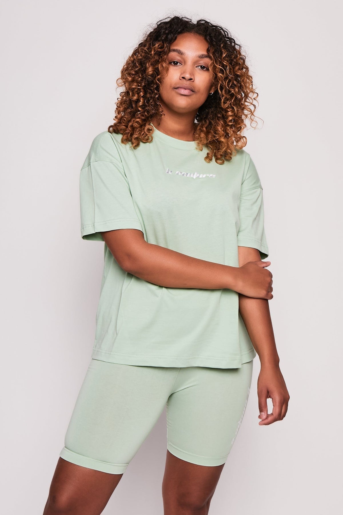 Ruislip T-Shirt & Shorts Set - Slit Green