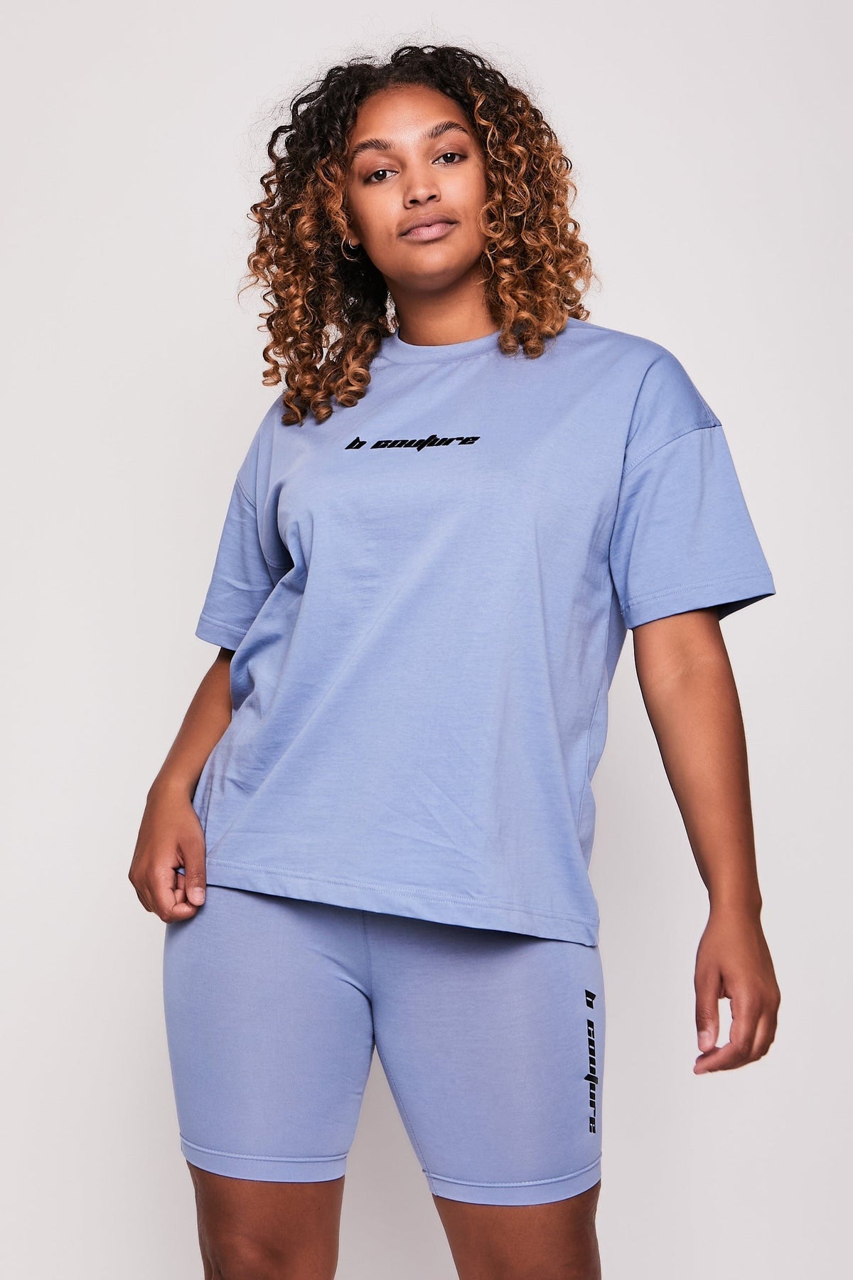 Ruislip T-Shirt & Shorts Set - Steel Blue